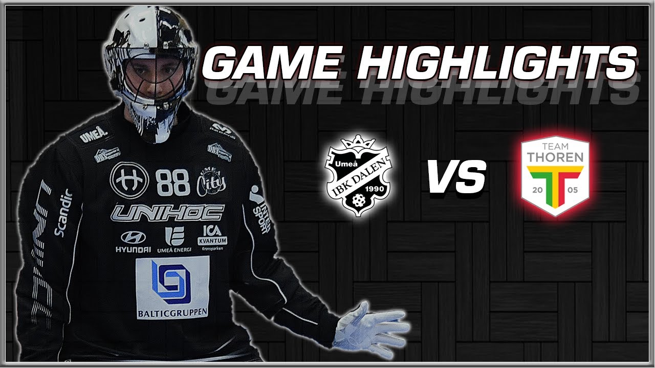 Floorball Goalie Saves - Highlights #37 (Scandic Cup 2023)
