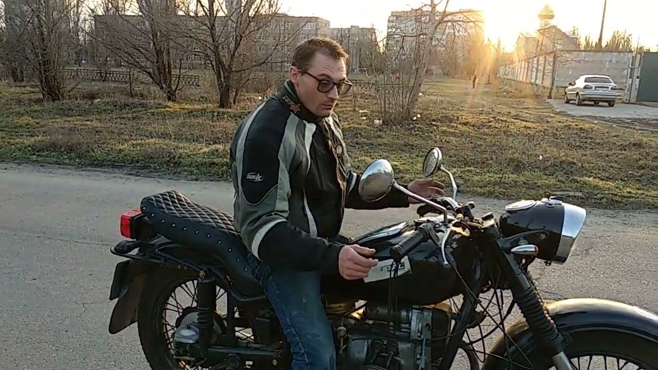 Открытие сезона Сбил пыль с мота