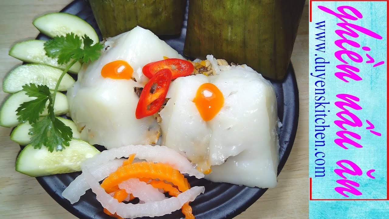 Bánh Giò Chay Công Thức Bột Tự Pha Và 3 Cách Gói Siêu Dễ By Duyen's Kitchen | Ghiền nấu ăn