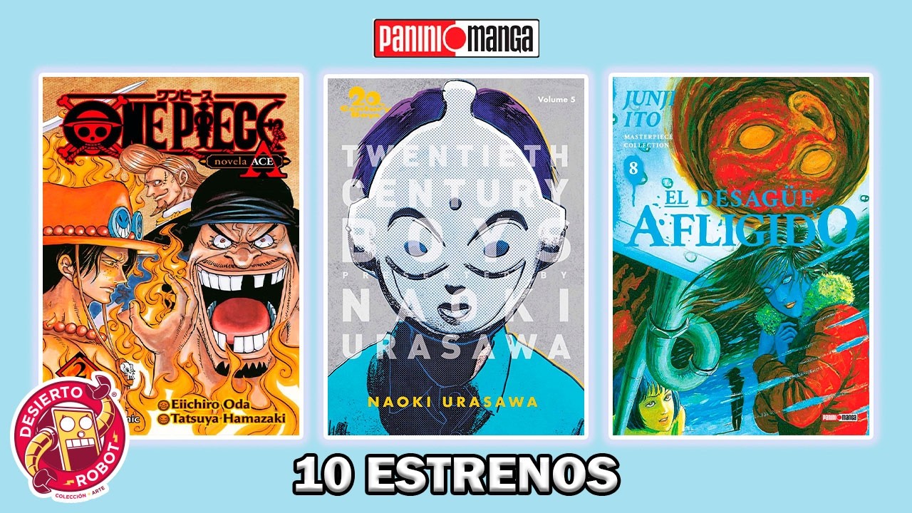 20th Century Boys, Junji Ito y más: Estrenos Panini Manga y DC Cómics en Desierto Robot