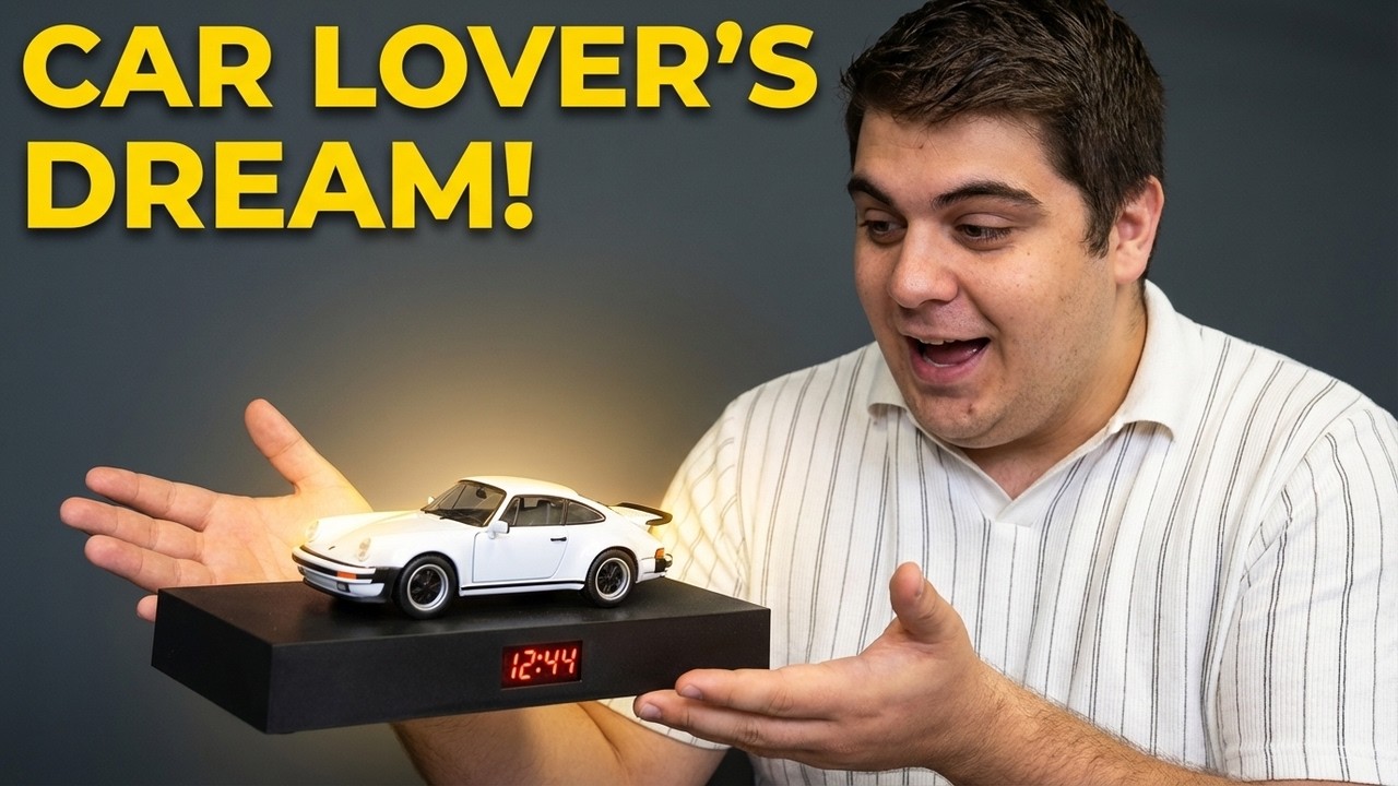 Why Every Car Guy Needs This Porsche 911 Alarm Clock