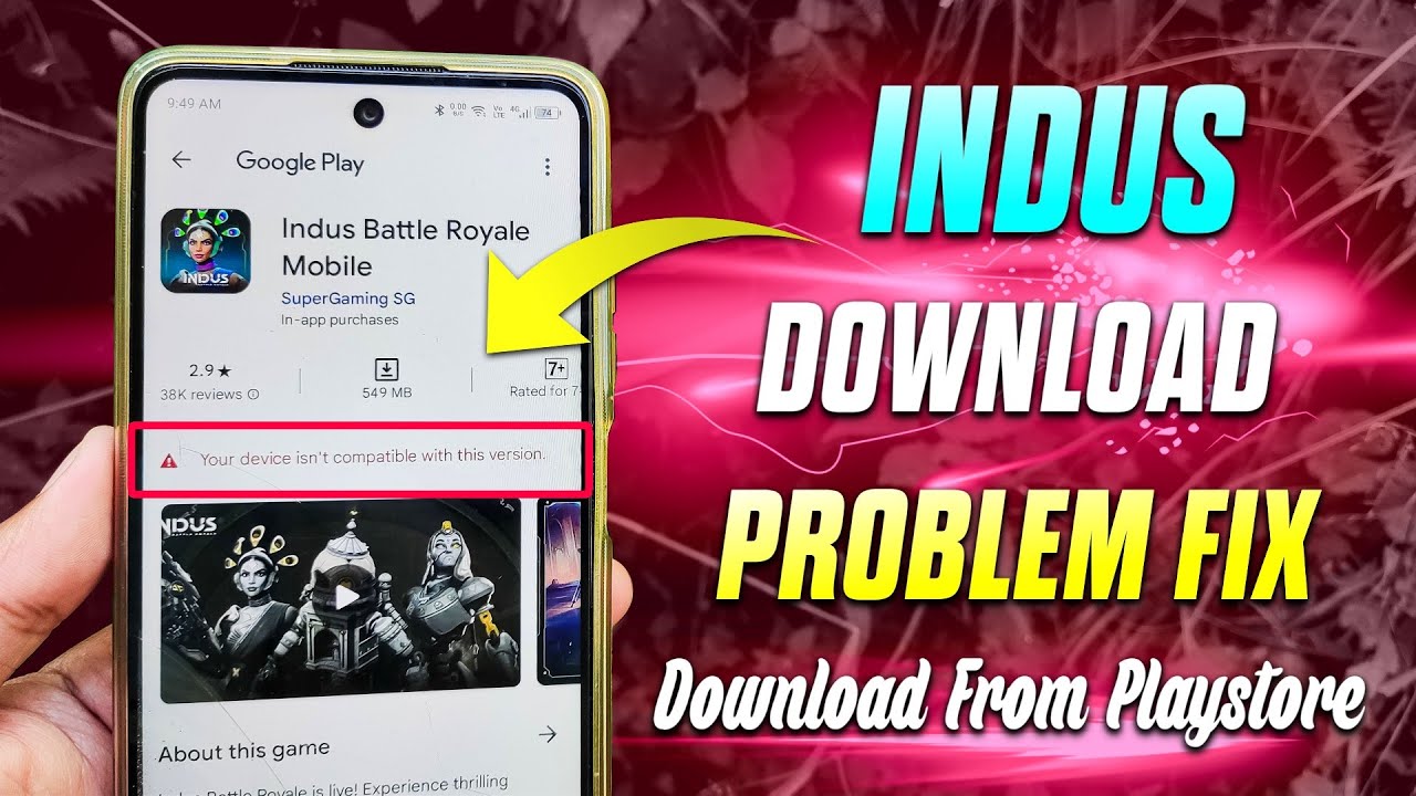 Indus Battle Royale Download Problem Fix Now!