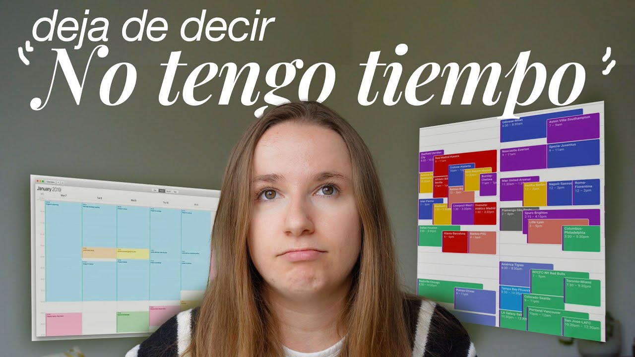 Cómo organizo mi calendario para crear mi semana ideal  🗓️