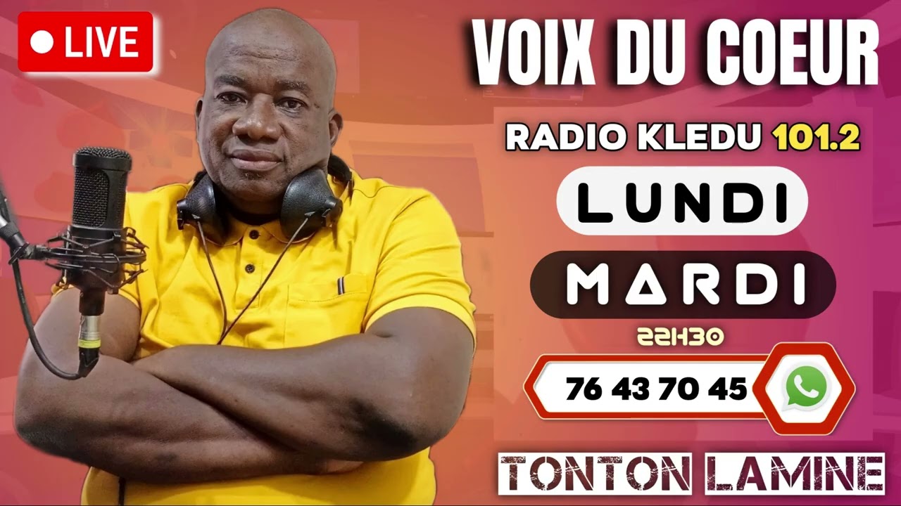 VOIX DU COEUR30 06 2025  LA NUIT DE KAYES KASSO