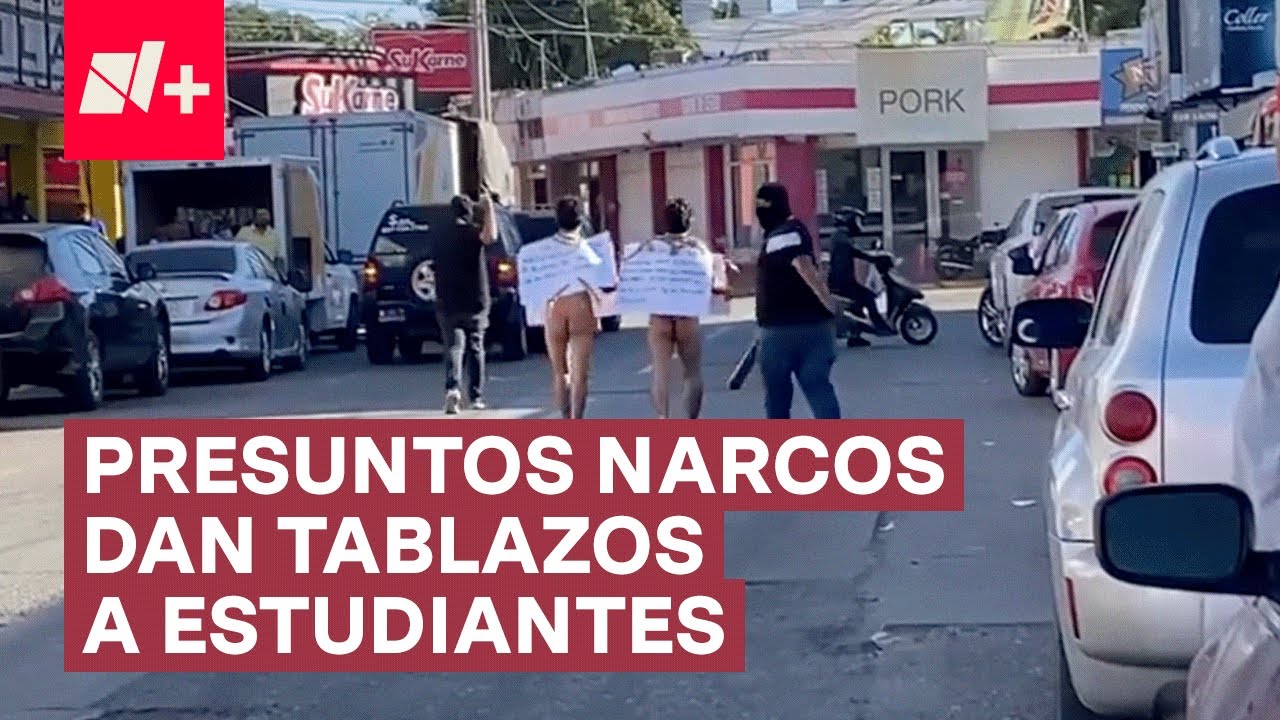 Presuntos narcos dan tablazos a estudiantes en Guasave por vender vapeadores sin autorización - N+