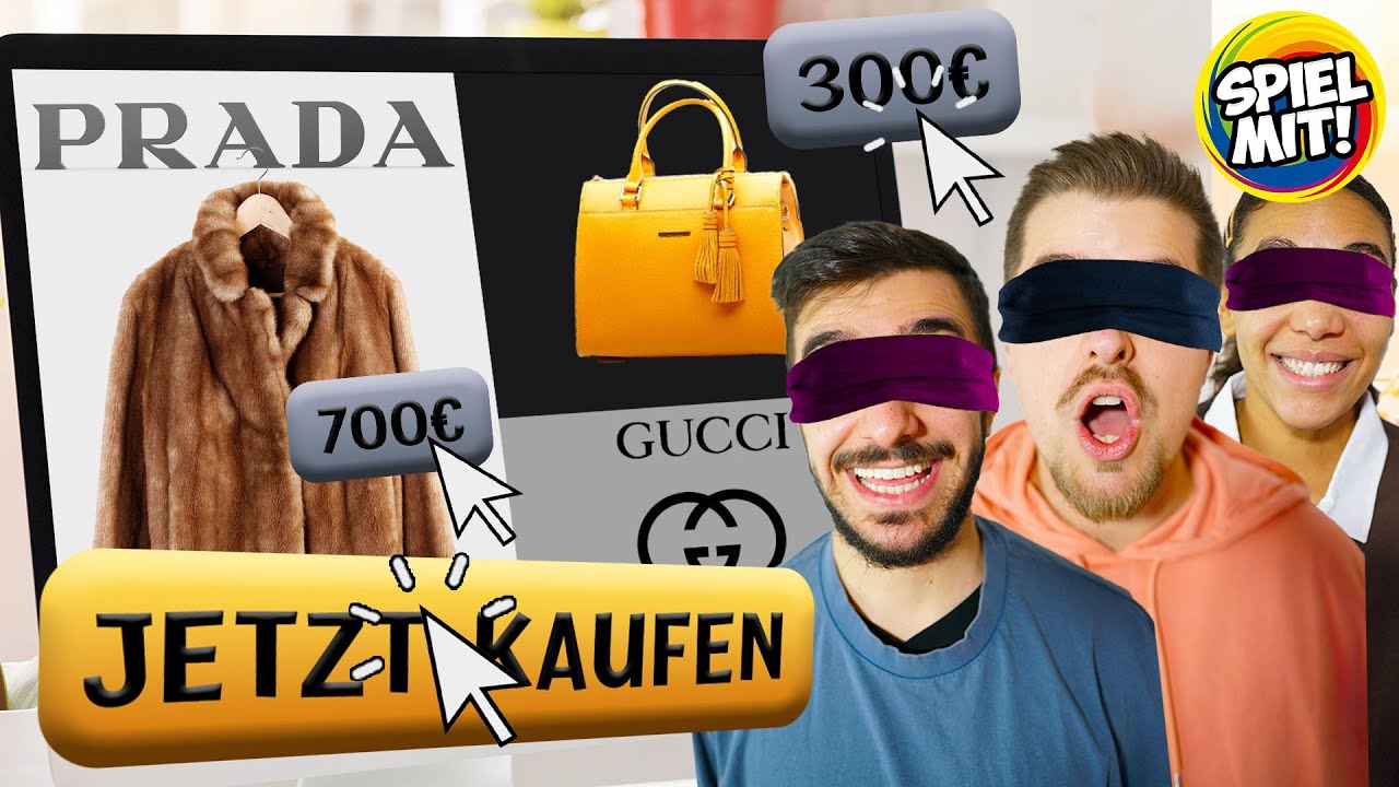 BLIND SHOPPING CHALLENGE! Wir kaufen random Klamotten (ohne zu sehen)