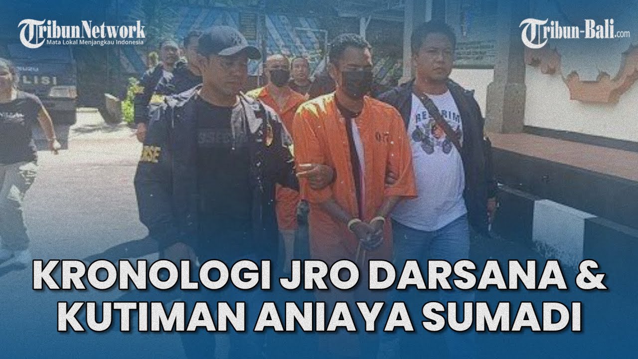 Kejar-kejaran, Kronologi Jro Darsana dan Kutiman Aniaya Sumadi dengan Pedang di Bangli Bali