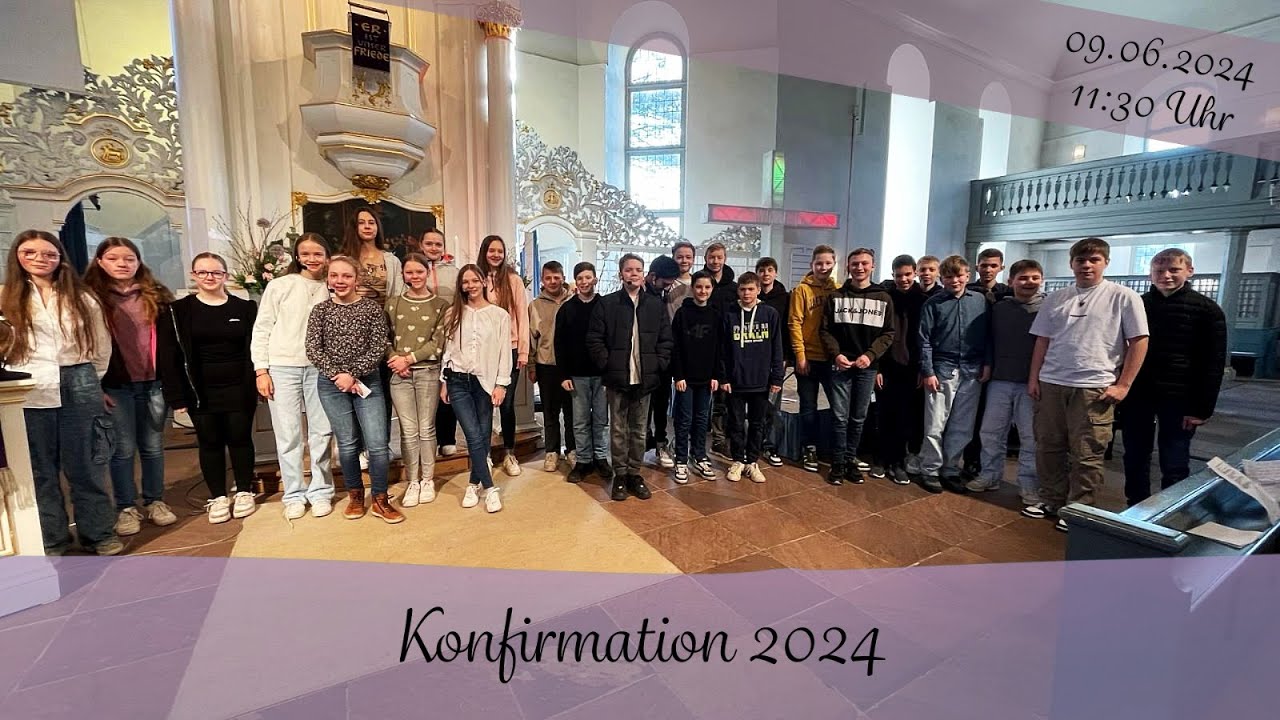 Konfirmation 2024 | Gruppe 2 | 11:30Uhr