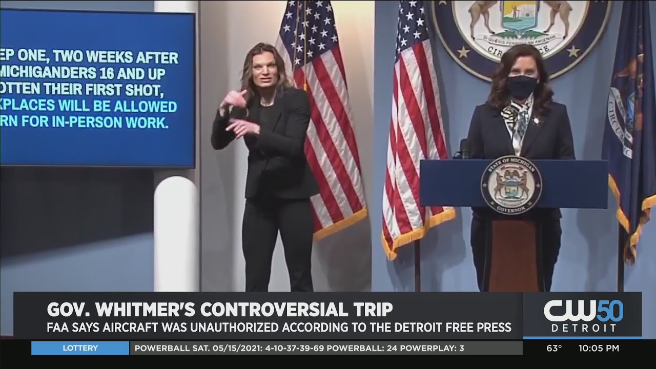 Gov. Whitmer's Controversial Trip: FAA Says Aircraft Was Unauthorized