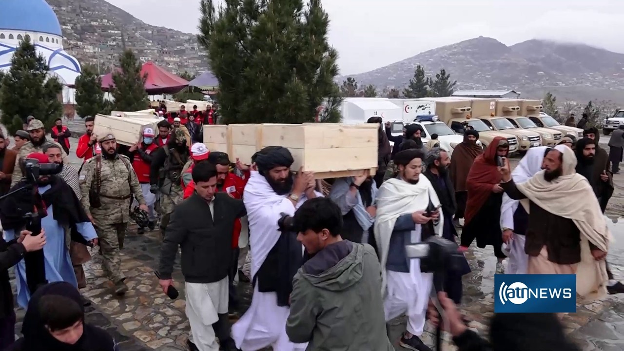 Victims of Kabul hospital attack laid to rest|اجساد قربانیان حمله بر شفاخانه معتادین به خاک سپرده شد