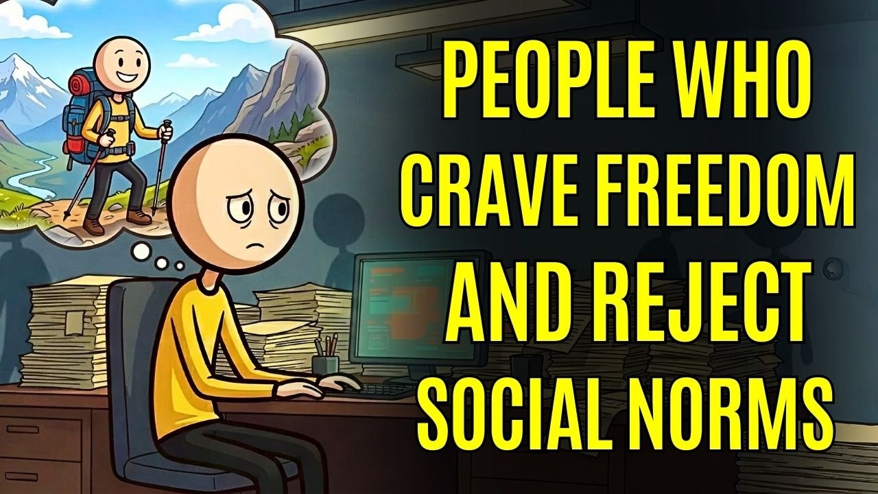 The Psychology of People Who Crave Freedom and Reject Social Norms