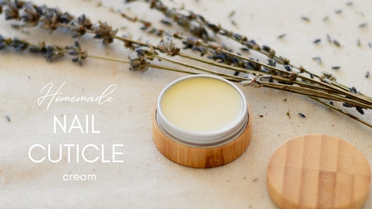 How to make a Nail Cuticle Cream for nail growth