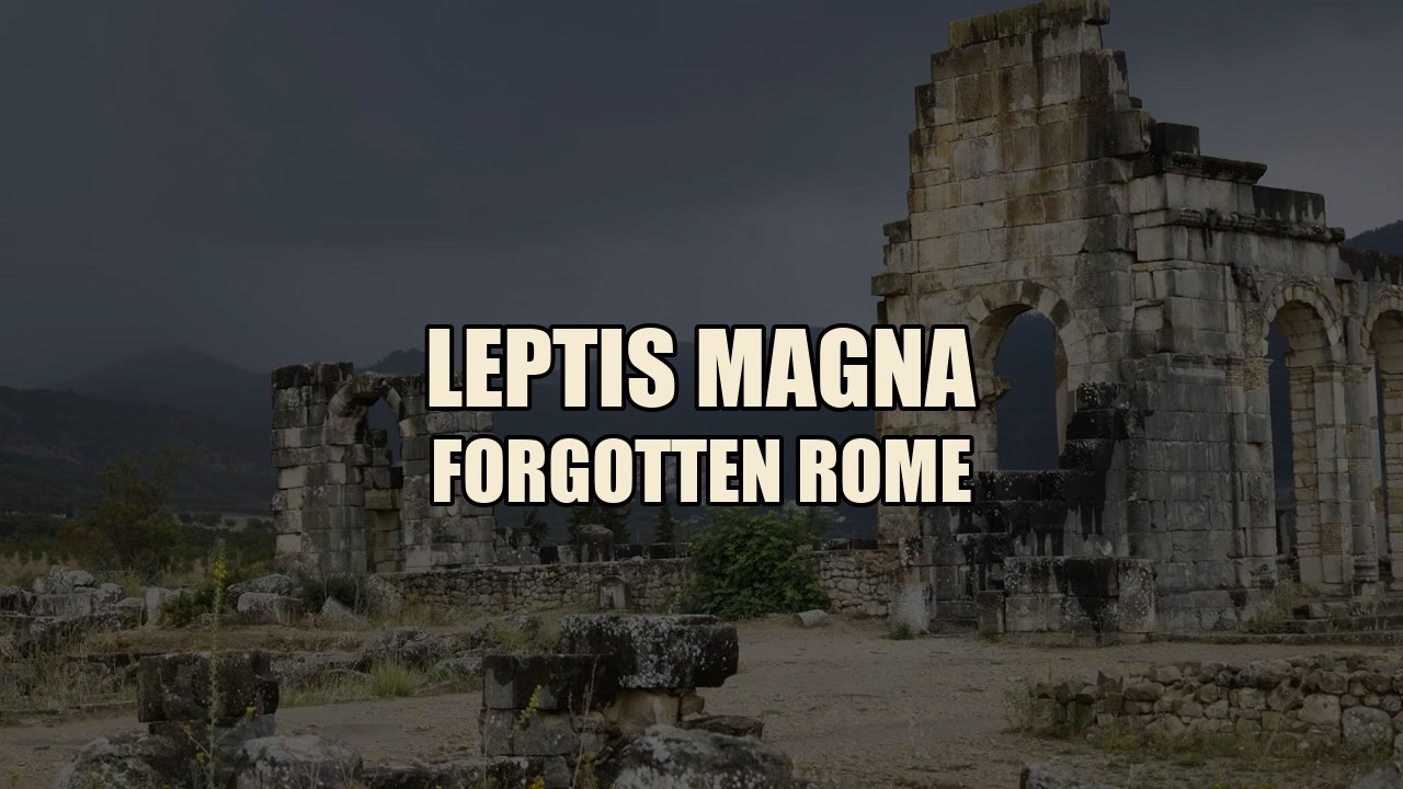 Leptis Magna at Night | Forgotten Rome Horror Ambient | 3 Hours | Liminal Archives