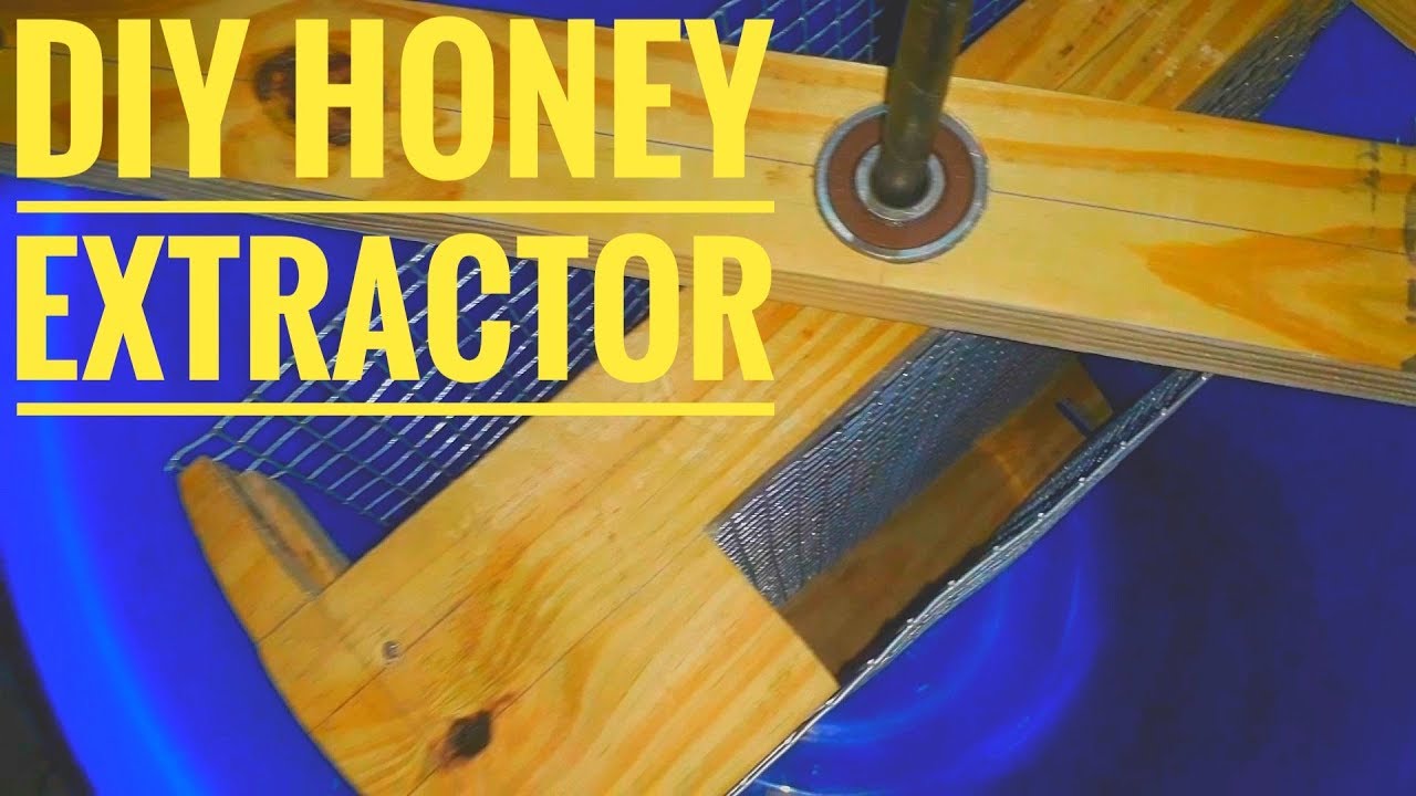 🌎 How to make a DIY honey extractor