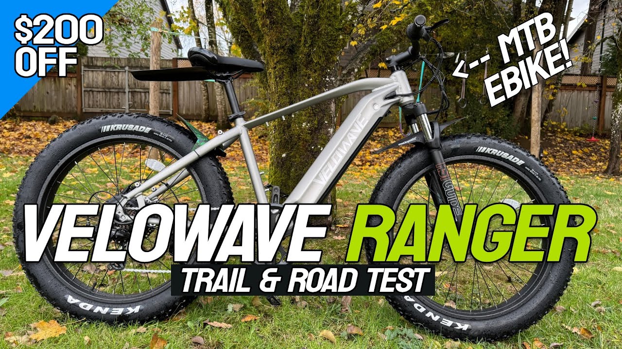 Velowave Ranger - Rips like a Mountain Bike!!! 🔥 $200 Off!