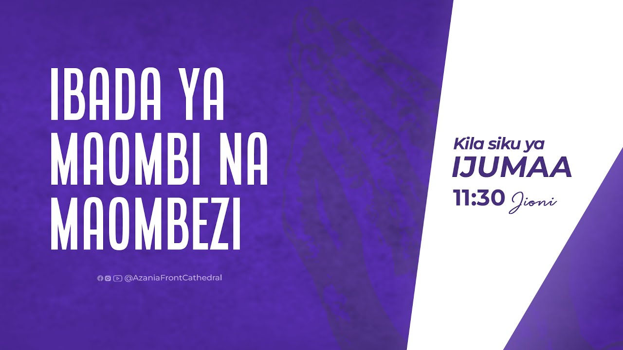 Maombi na Maombezi  23 - 01 - 2026  |  Mt. Baraka Mbise