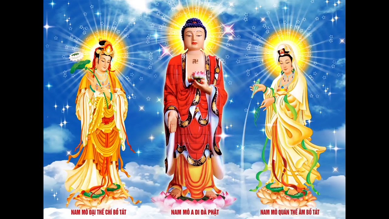 Nhạc Niệm Phật Di Đà - Nam Mô A di Đà Phật-Nghe danh hiệu Phật phước sanh ,công đức vô lượng