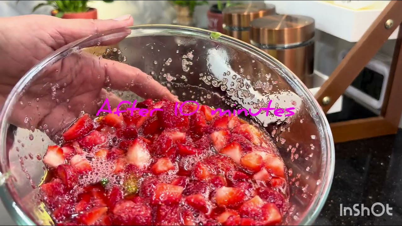 I turned My Homegrown Straberries into YummyJam 🤤😍#strawberryjam#homemadejam#gardenfresh