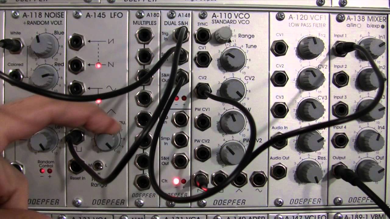 Sample and Hold with Doepfer A148
