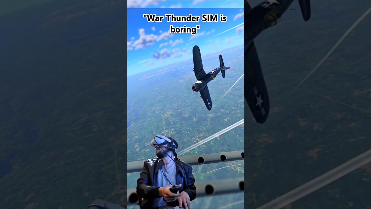 War Thunder SIM is 🔥 #warthunder #warthundersim #warthundergameplay #warthundersimulator #dogfight
