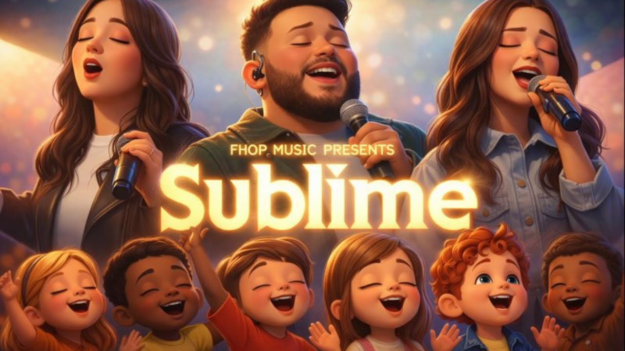 Sublime Versão Infantil | Pequenidos de Jesus Kids |🎶 Música Infantil Cristã | Louvor para Crianças