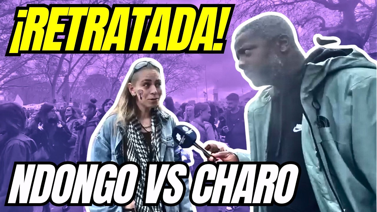 Vea a Bertrand Ndongo silenciar a esta podemita histérica que no sabe ni lo que dice