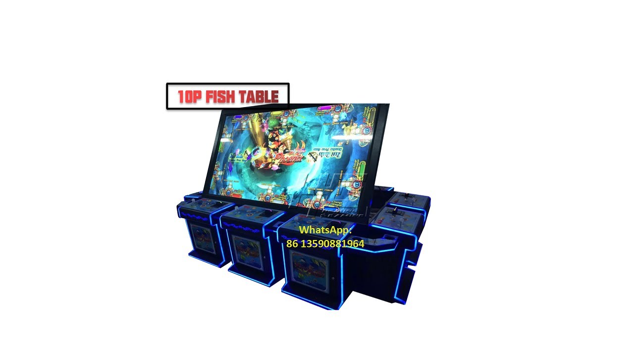 86 Inch HD Screen 10 Players Fish Table Arcade Game Machine,10 Players Fish Game Machine