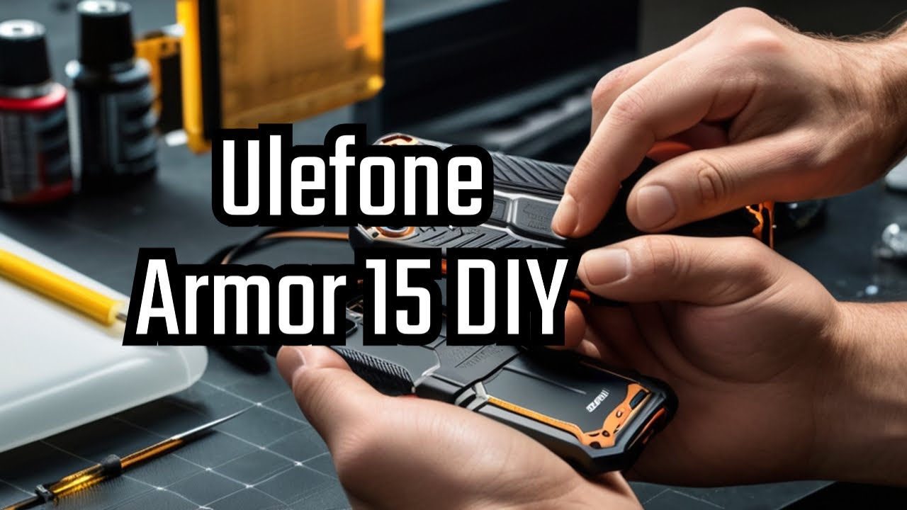 Как поменять экран Ulefone Armor 15 замена