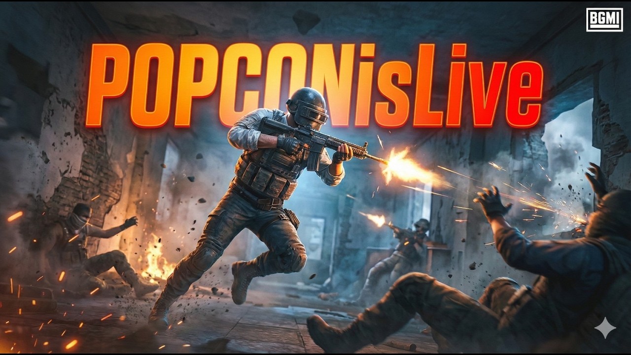 🔴DAY 63 #bgmilive  | TEAMCODE | POPCONisLive #1vs1 #challenge #shorts