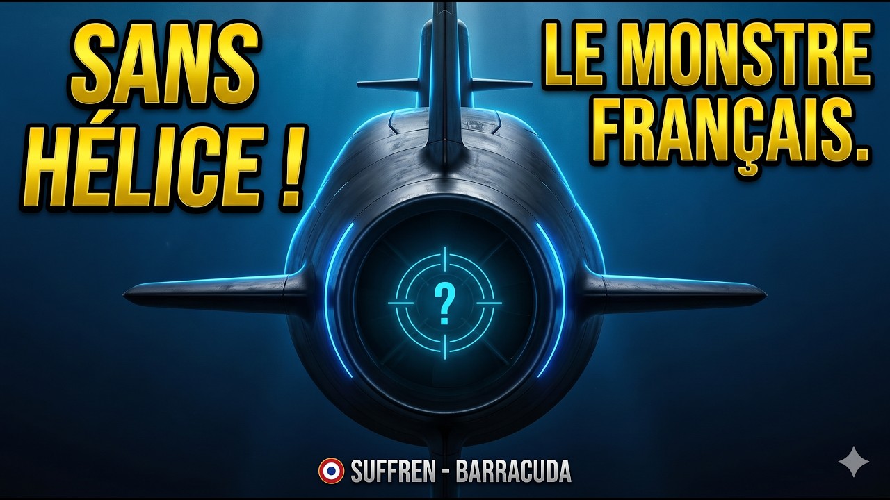 Le Sous-marin Suffren (Le monstre des abysses fran&ccedil;ais qui navigue sans h&eacute;lice).