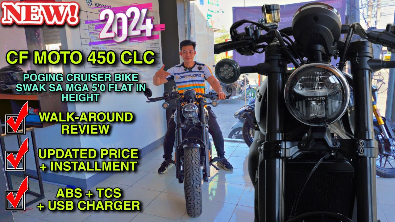 CF MOTO 450 CLC Poging Cruiser Bike Astig