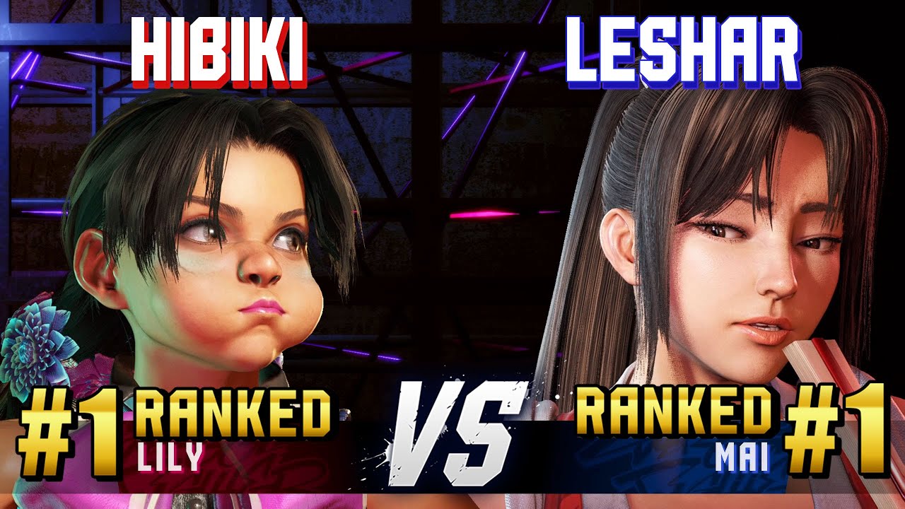 SF6 ▰ HIBIKI (#1 Ranked Lily) vs LESHAR (#1 Ranked Mai) ▰ High Level Gameplay