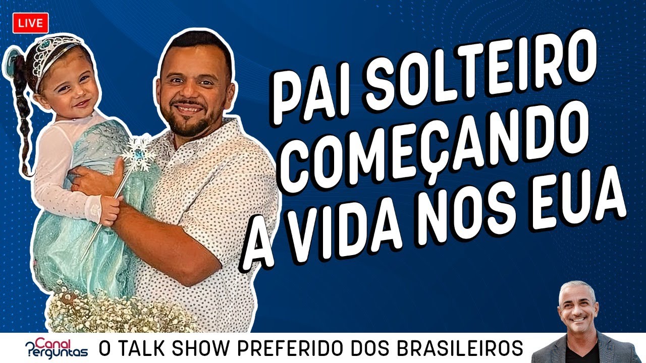 Vim para os EUA com a cara e a coragem e uma filha de 4 anos #podcast