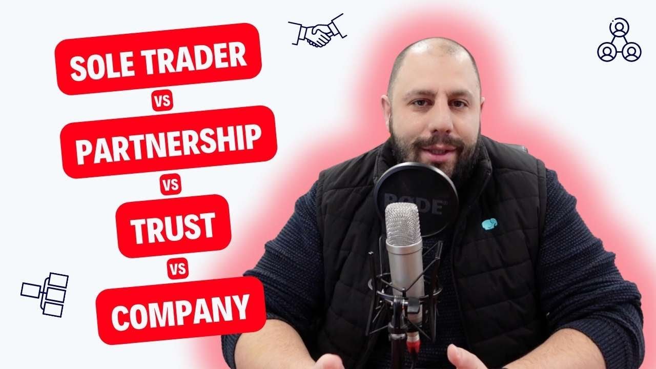 Sole Trader vs Partnership vs Trust vs Company | Small Business Structures Explained