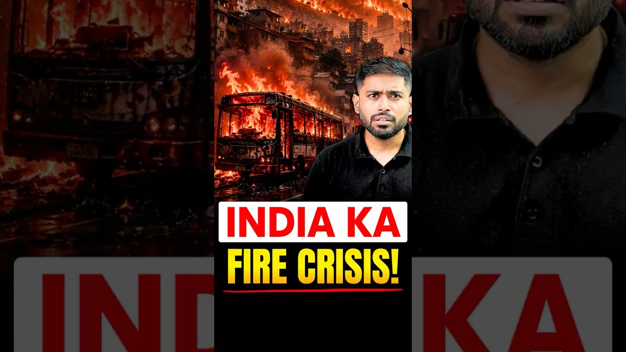 India&rsquo;s Fire Crisis Explained | Geography Behind It | UPSC Environment & Geography