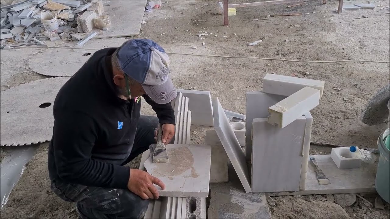 Mermer Tabure, Oturak Nasıl Yapılır