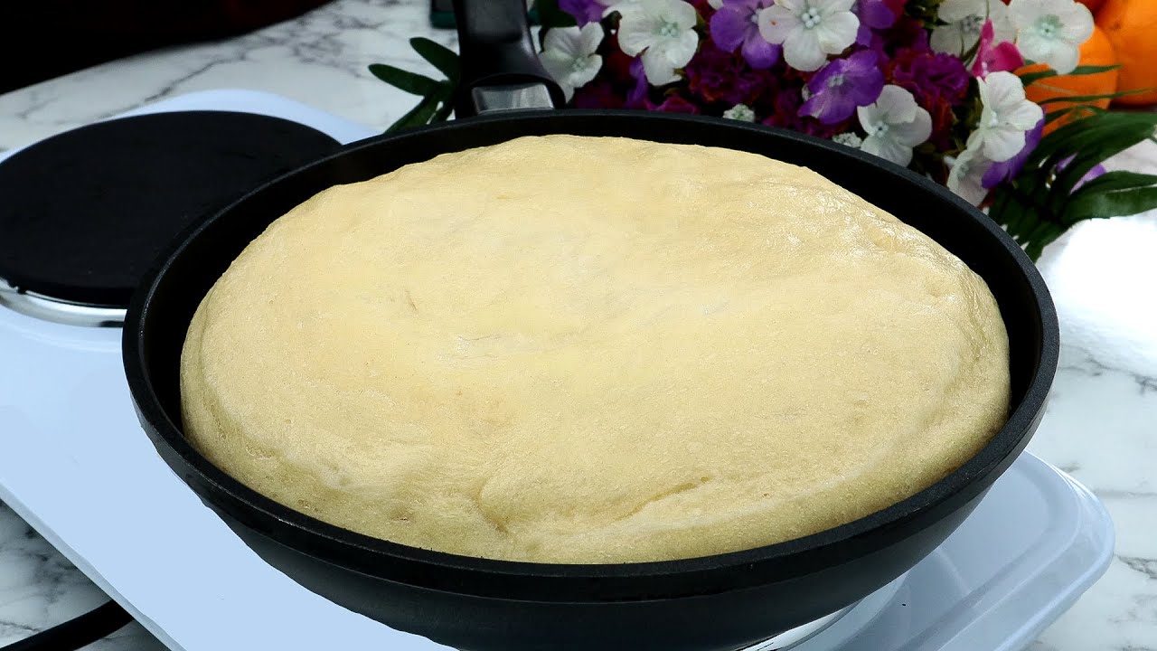 Хлеб за 5 минут (БЕЗ ДУХОВКИ) 😋 Быстрый и Очень Вкусный Рецепт - Asmr Video Recipe