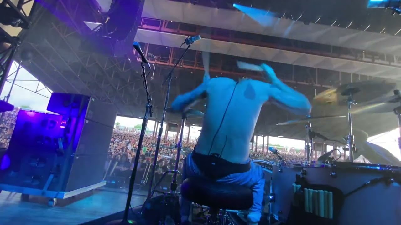 royal & the serpent- full concert in cincinnati tosh drum cam