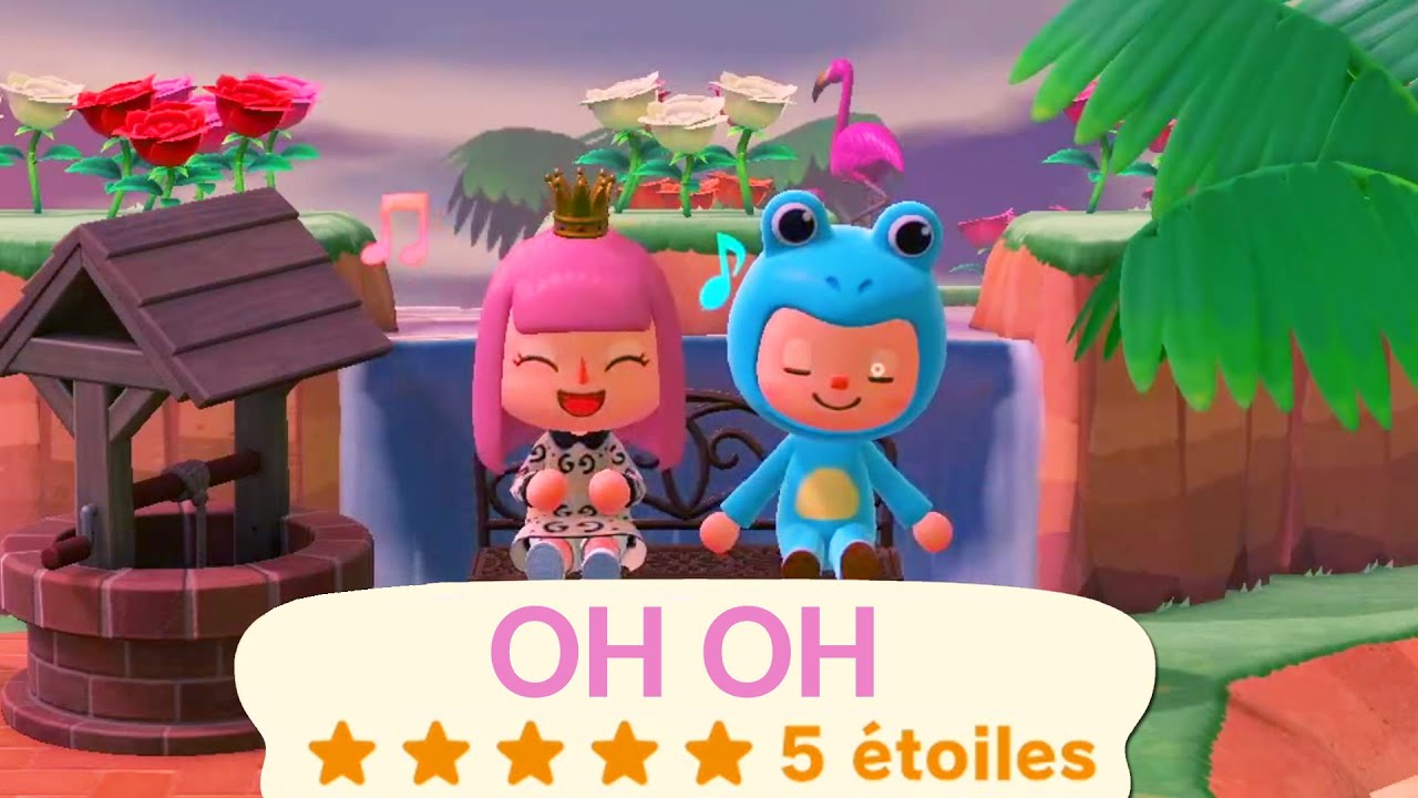 MAGNIFIQUE ÎLE 5 ÉTOILES d’un ABONNÉ ANIMAL CROSSING NEW HORIZONS - ISLAND TOUR ACNH FR