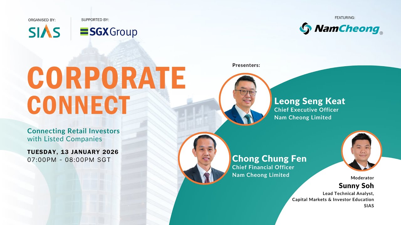 Corporate Connect Webinar featuring Nam Cheong Limited