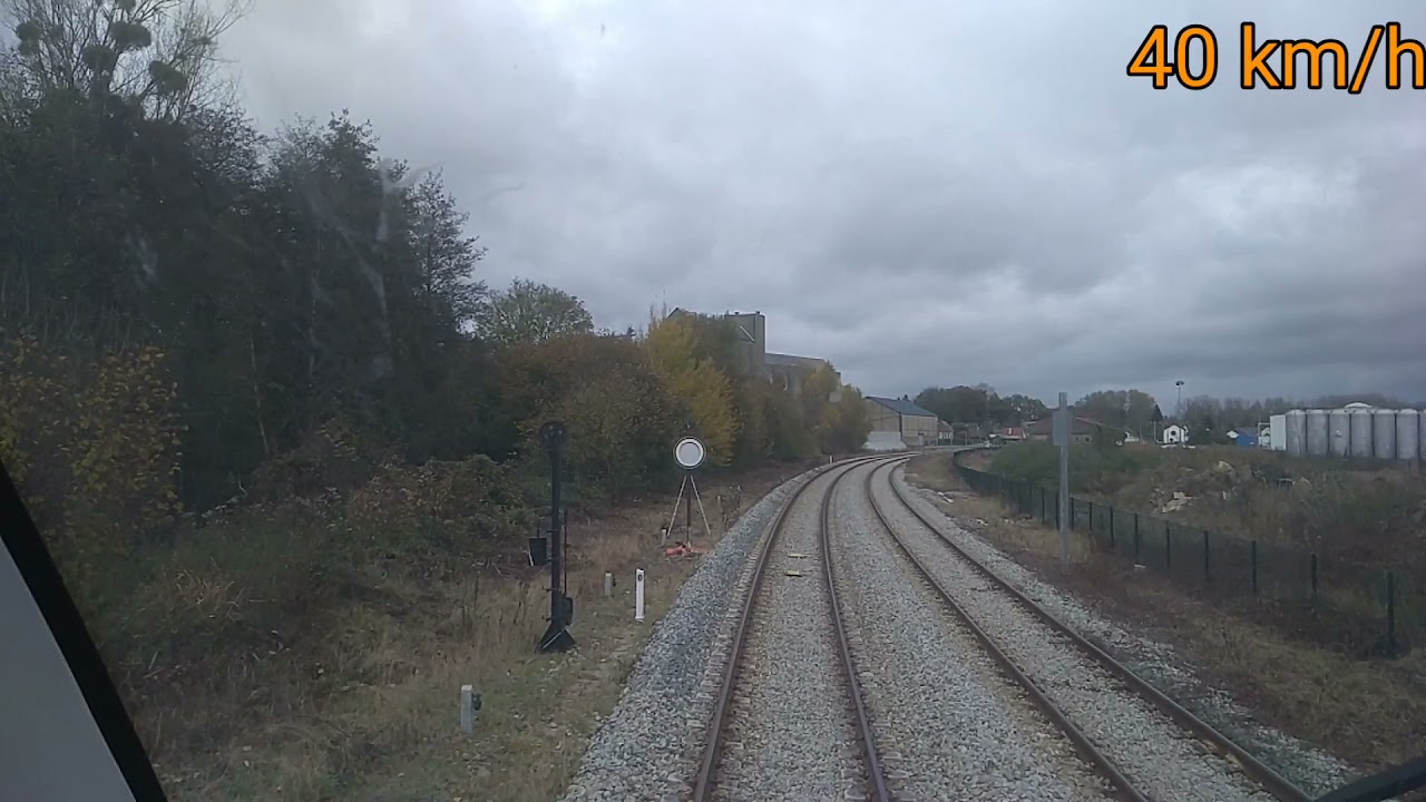 [Cab-ride] Beauvais - Le Tréport-Mers les Bains, en cabine d'un XGC
