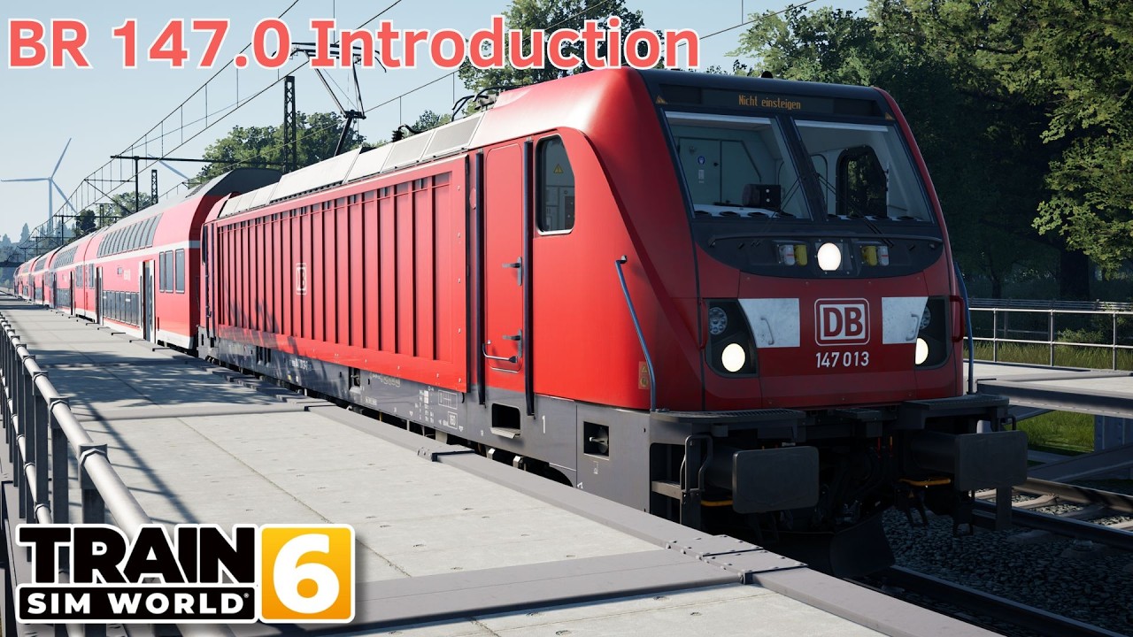 BR 147.0 Введение - Учебный центр - Первый взгляд - Train Sim World 6