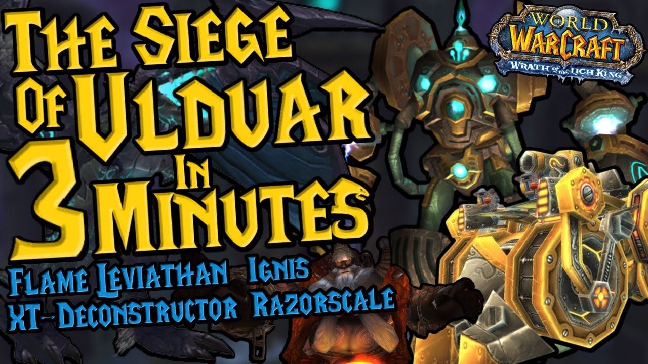 [Guide] The Siege Of Ulduar First 4 BOSSES Normal Mode - WOTLK Classic Phase 2