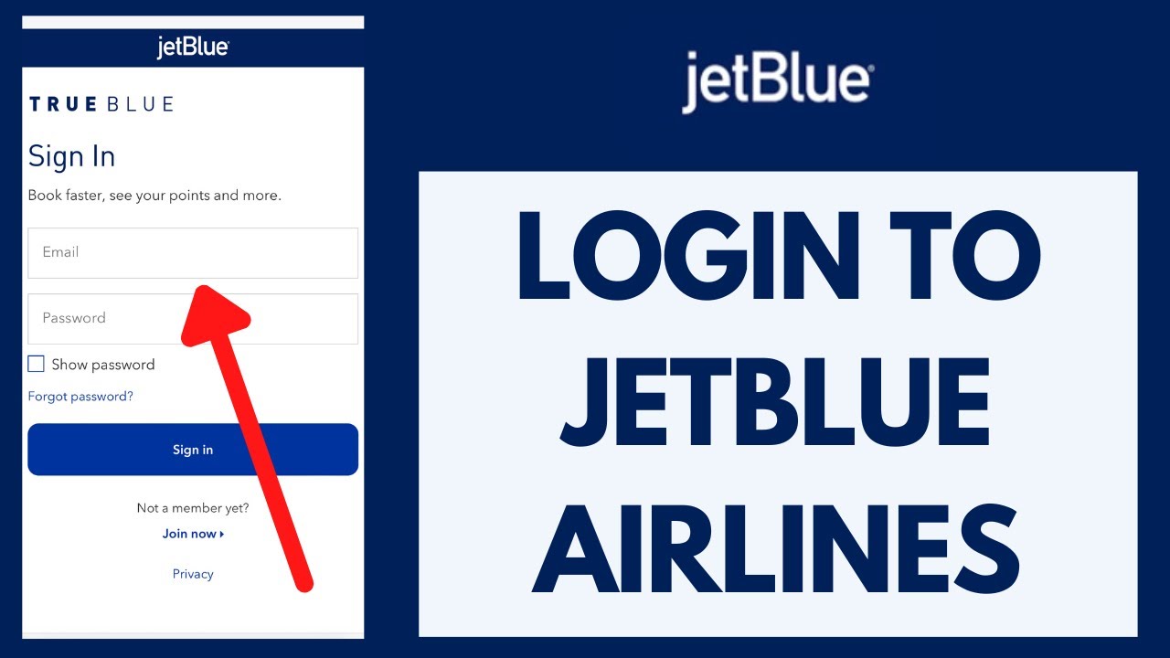 JetBlue Login - How to Sign in to Your Jetblue.com Account (2023)