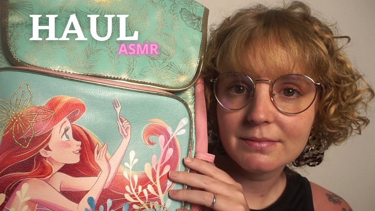 ASMR | Je t'endors avec mes achats de fou à Disney World (haul, chuchotement, tapping, visuel…)