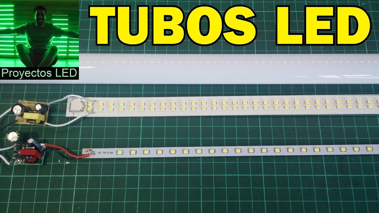 tubos led, que tienen adentro? analisis y 