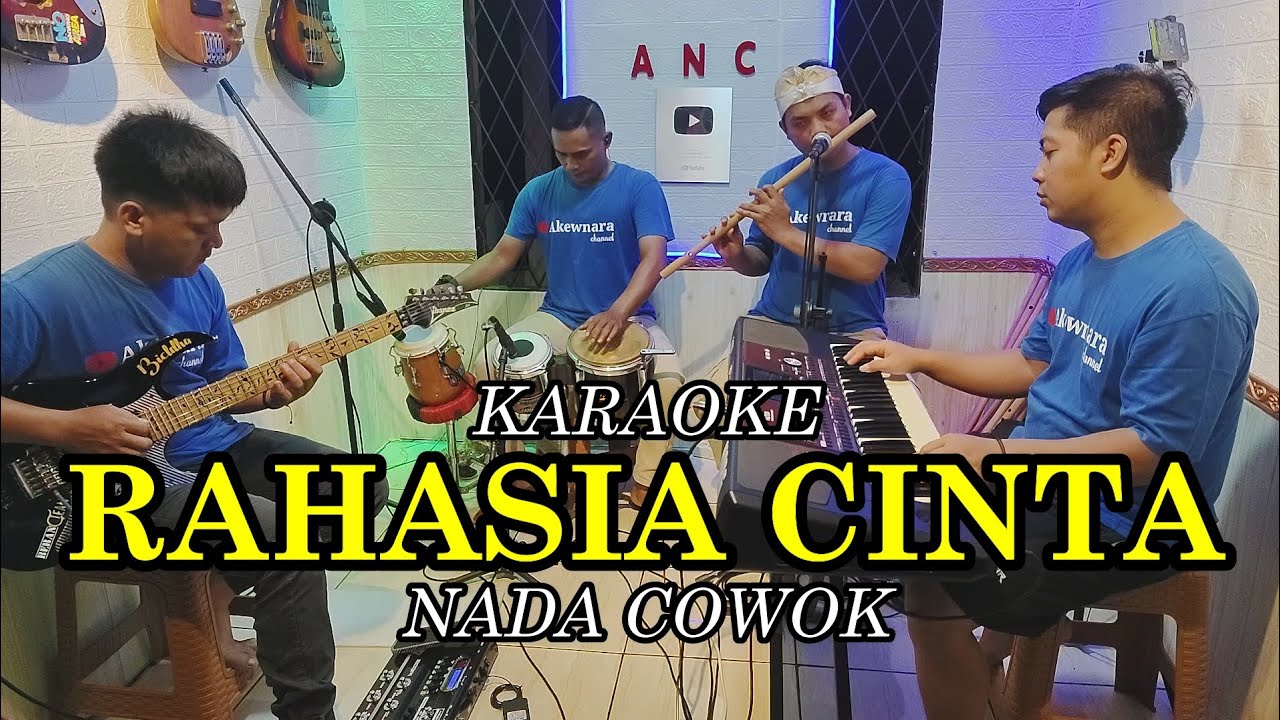 RAHASIA CINTA KARAOKE EVIE TAMALA NADA COWOK
