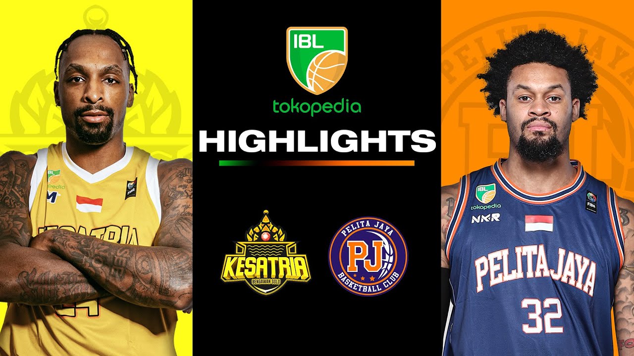 Highlight: Kesatria Bengawan Solo vs Pelita Jaya Jakarta | July 5, 2024 | IBL Tokopedia 2024