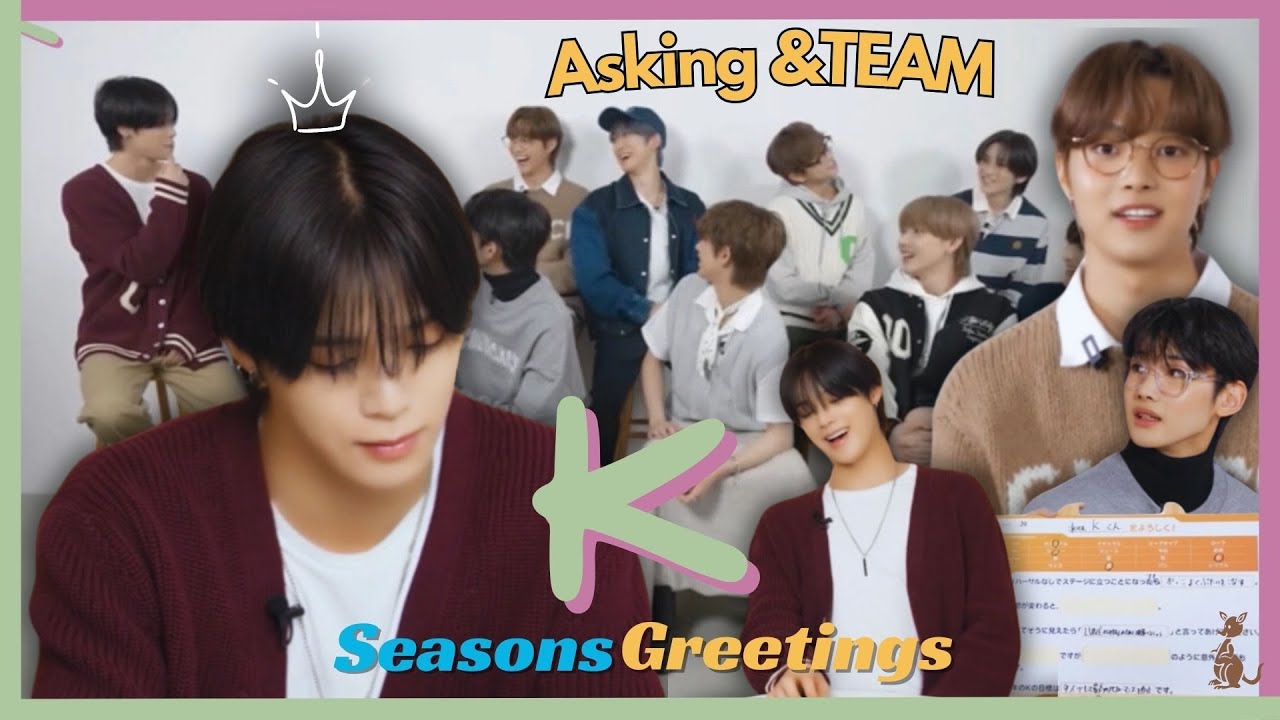 &TEAM Member Introduction (Asking &TEAM Q&A) - K Cuts [ENG subs]