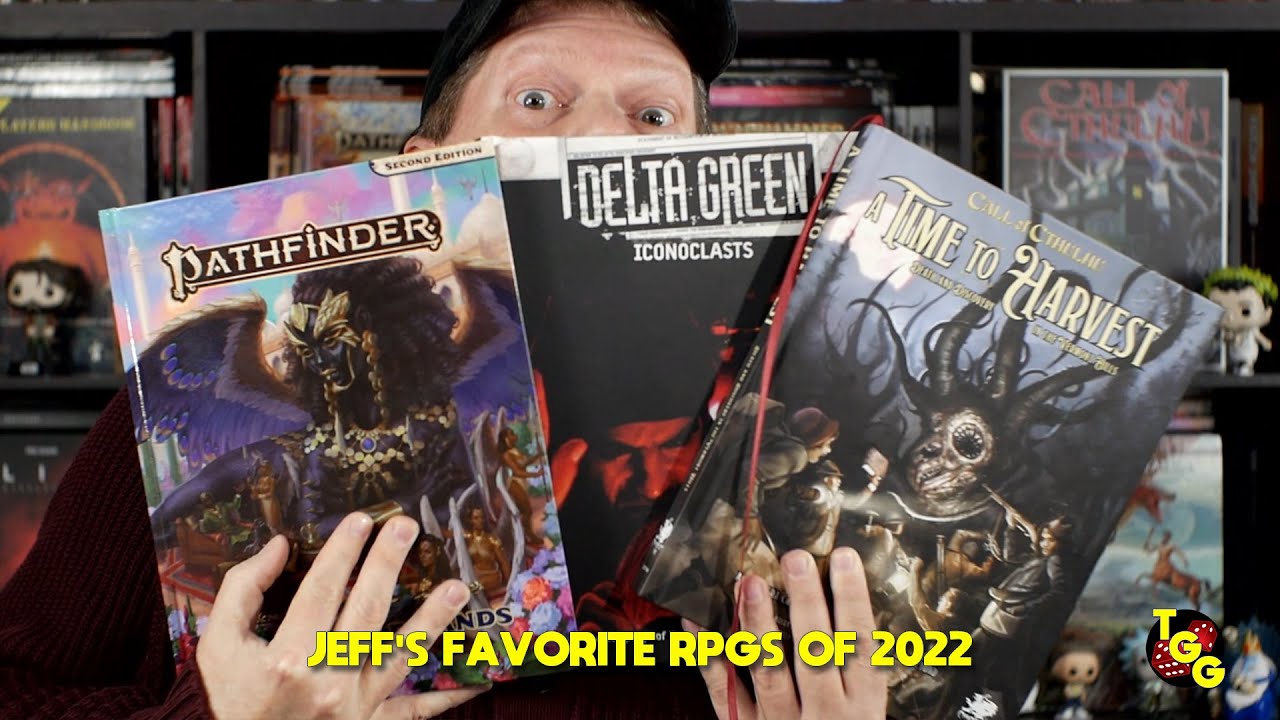 Jeff's Favorite Roleplaying Games of 2022
